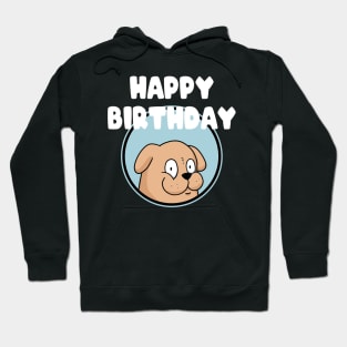 Happy Birthday Best Dog Dad Funny Pug Lover Party Hoodie